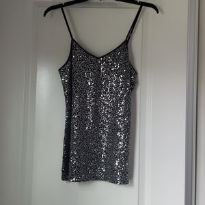 Sequin Tank Top